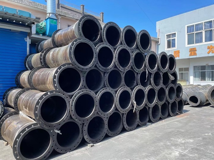 陜西大口徑排沙橡膠管